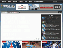 Tablet Screenshot of mercato-fr.com